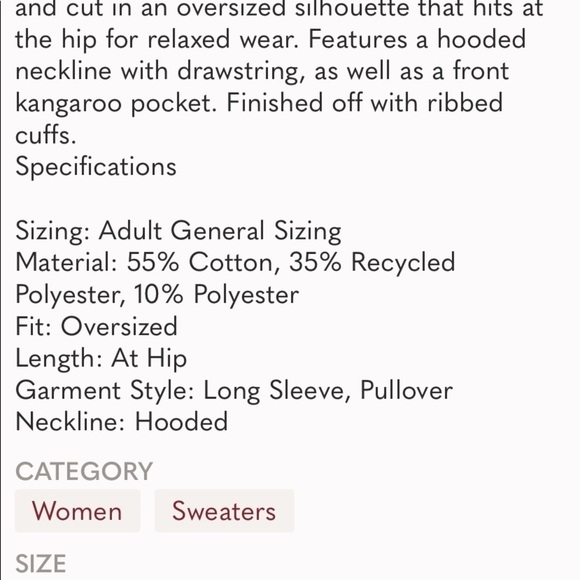 Wild fable purple & black butterfly hoodie new - Picture 8 of 8